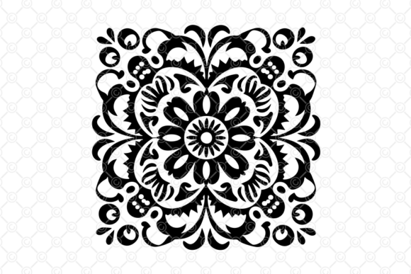 Download Indian Rangoli SVG, Decorative Art, 095 - Rangoli Collection