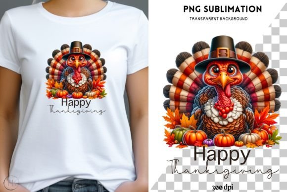 Download Happy Thanksgiving Digital Print - Digital Collection