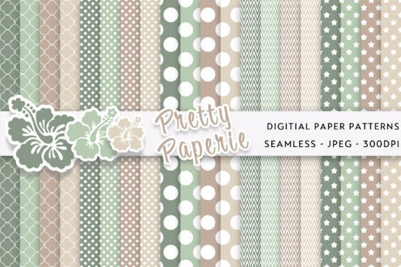 Download 20 Digital Paper Backgrounds - Digital Collection