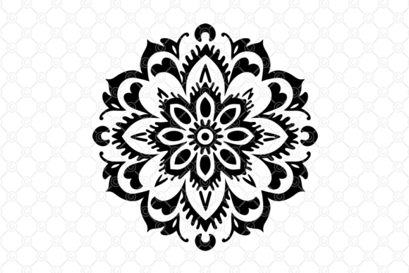 Download Indian Rangoli SVG, Decorative Art, 093 - Rangoli Collection
