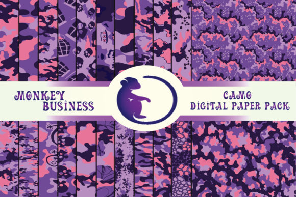 Download Purple Digital Paper Pack, Printable - Digital Collection