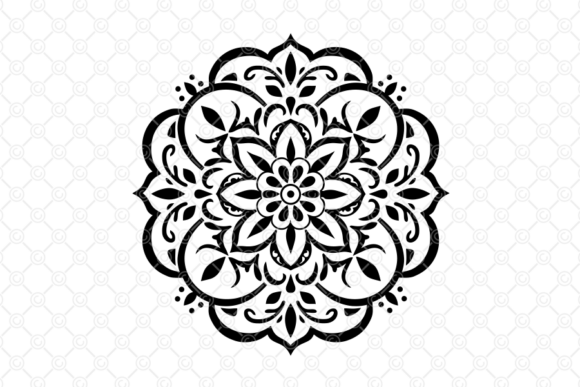 Download Indian Rangoli SVG, Decorative Art, 016 - Rangoli Collection