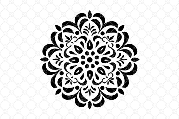 Download Indian Rangoli SVG, Decorative Art, 060 - Rangoli Collection