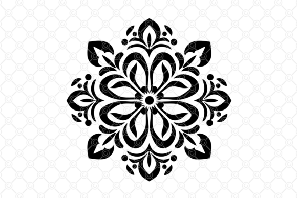 Download Indian Rangoli SVG, Decorative Art, 074 - Rangoli Collection