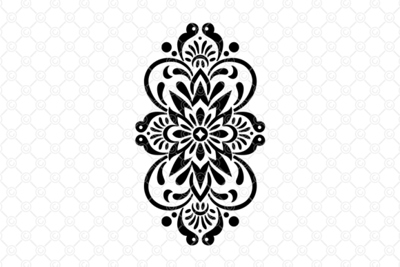 Download Indian Rangoli SVG, Decorative Art, 053 - Rangoli Collection