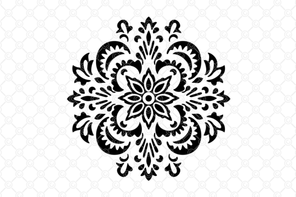 Download Indian Rangoli SVG, Decorative Art, 059 - Rangoli Collection