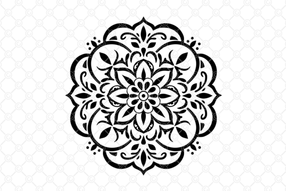 Download Indian Rangoli SVG, Decorative Art, 015 - Rangoli Collection