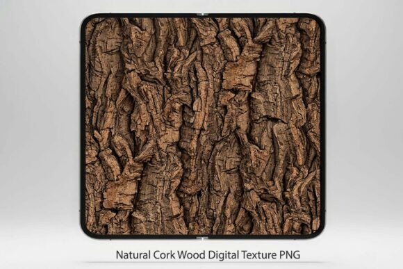 Download Natural Cork Wood Digital Texture PNG - Digital Collection