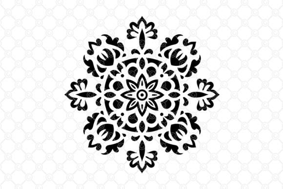 Download Indian Rangoli SVG, Decorative Art, 067 - Rangoli Collection