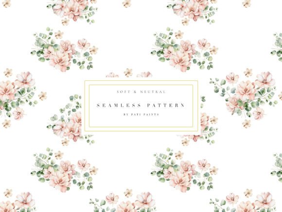 Download Watercolor Floral Digital Paper - Digital Collection